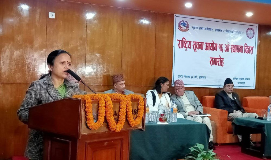 सूचनाको हकको प्रयोगलाई जनस्तरसम्म पुर्याउन आवश्यक छ - मन्त्री  शर्मा