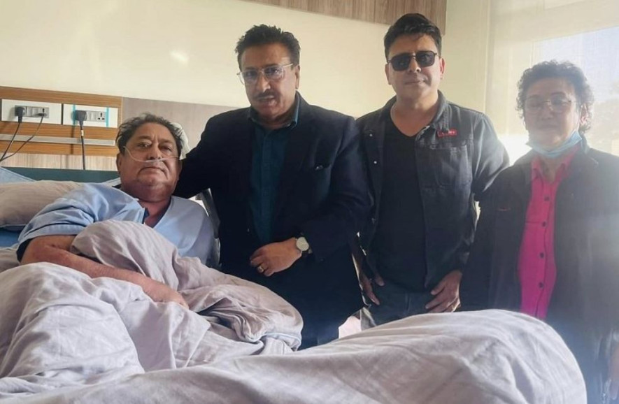 पप सम्राट ओमविक्रम विष्ट अस्पताल भर्ना