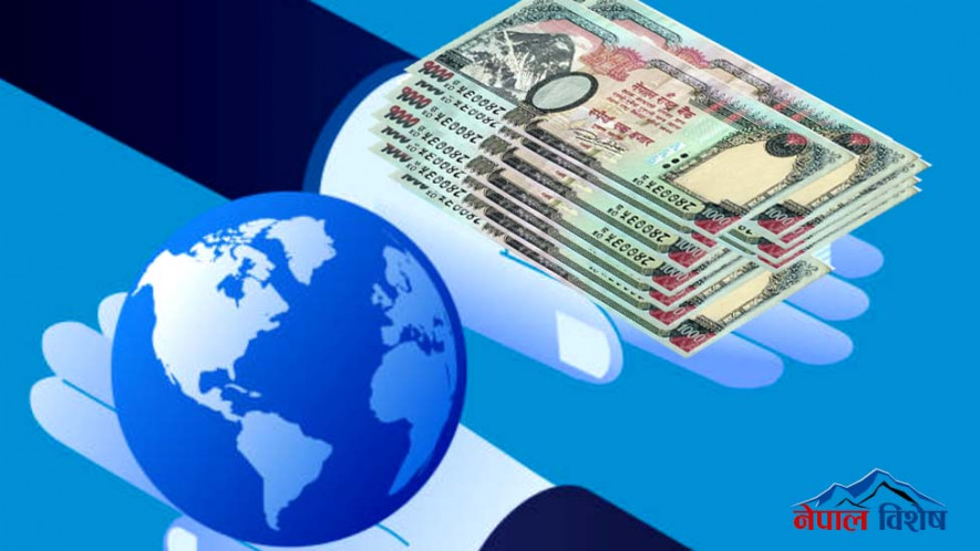 साउनमा मात्रै भित्रियो ९२ अर्ब बराबरको विप्रेषण