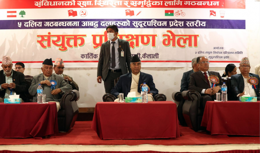 संविधान जोगाउन गठबन्धन बनेको हो : प्रधानमन्त्री देउवा