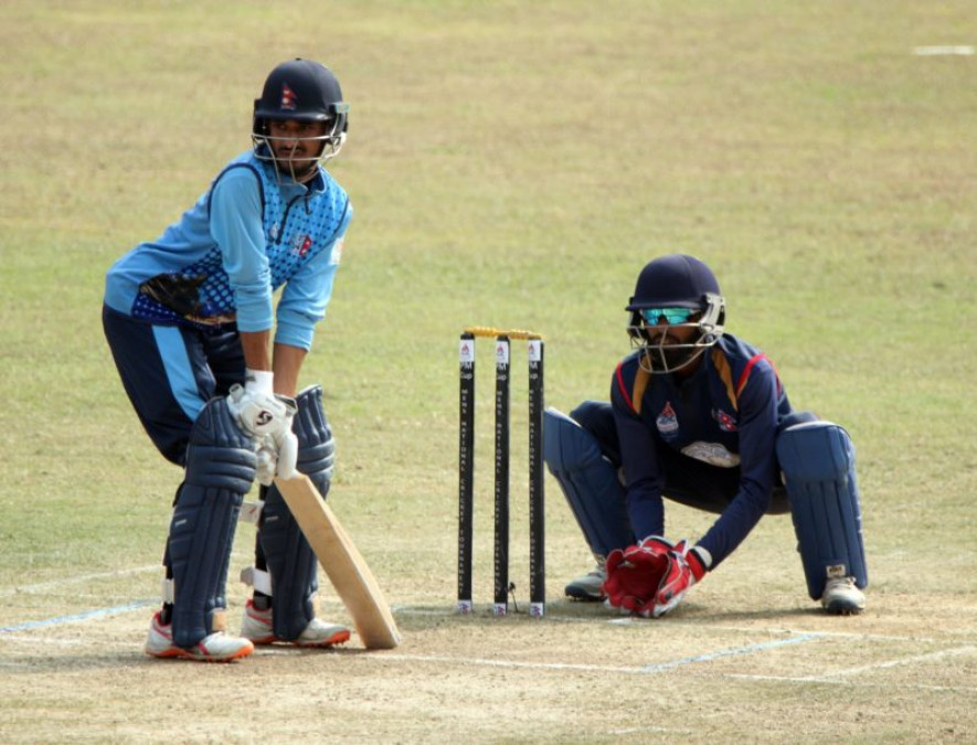 प्रधानमन्त्री कप क्रिकेट  : नेपाल पुलिस क्लबलाई हराउँदै आर्मी फाइलनमा