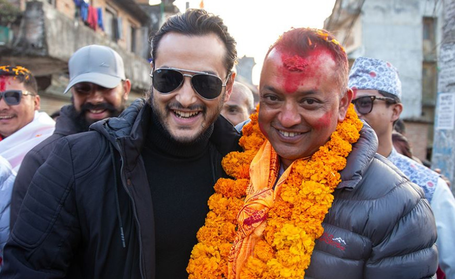 गगनलाई भोट माग्दै प्रदीप खड्काले भने- उहाँ भावी प्रधानमन्त्री