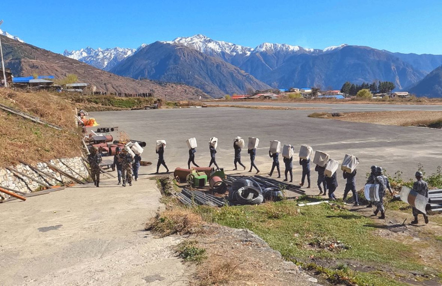 हुम्लामा ४ दिनपछि हेलिकप्टरबाट मतपेटिका सदरमुकाम ल्याइयो