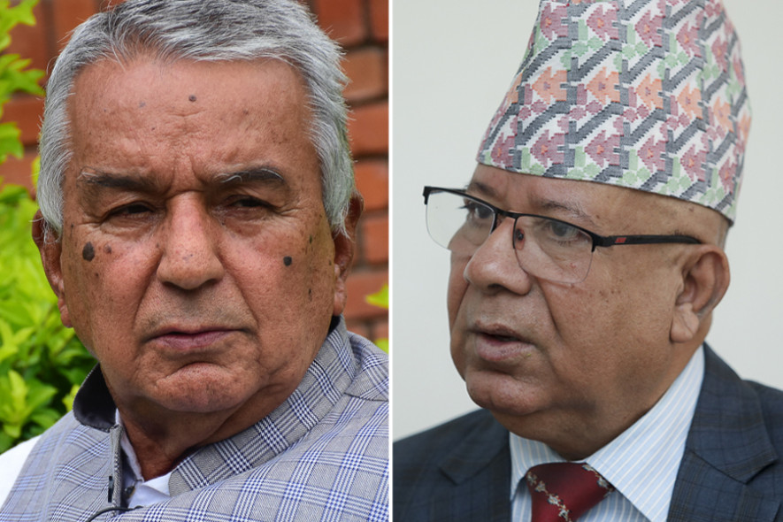 रामचन्द्र पौडेल  र माधव नेपाल बीच भेटघाट