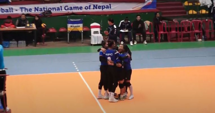 पुलिस  भलिबल च्याम्पियनसिपको फाइनलमा