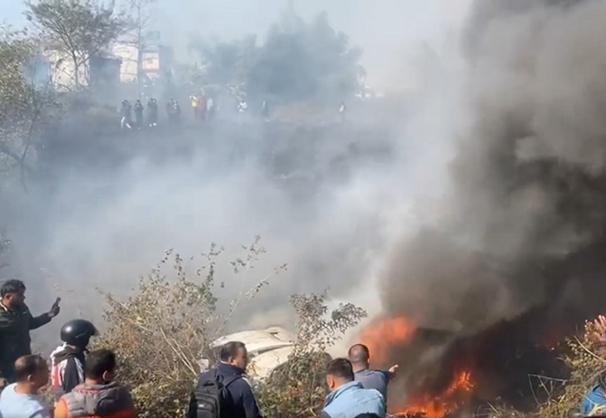 दुर्घटनाग्रस्त जहाजमा सवार ७२ मध्ये १५ विदेशी र ३ बालबालिका