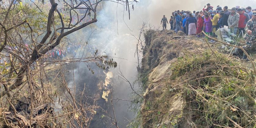 विमान दुर्घटनामा ४ जना अझै फेला परेनन्, सशस्त्रको गोताखोर परिचालन