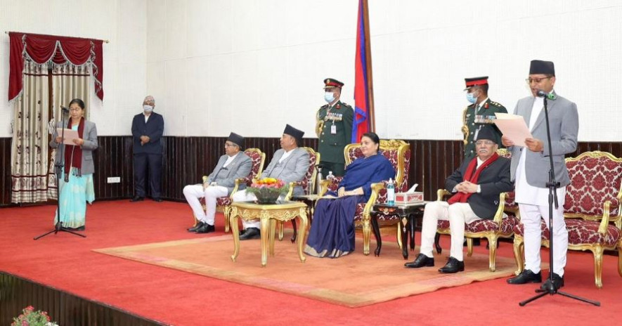 राष्ट्रियसभाकी उपाध्यक्ष अर्यालले लिइन् पद तथा गोपनीयताको शपथ