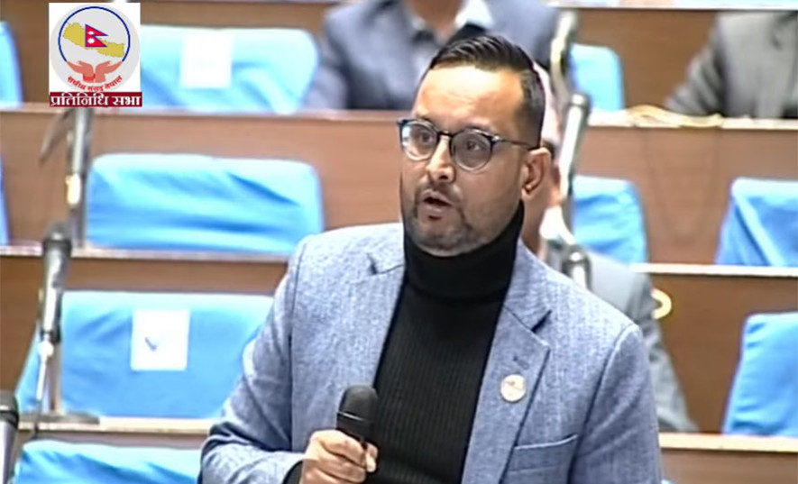 संसदमा विद्युतीय हाजिरीको व्यवस्था गर्न रास्पाका सांसद शाहकाे  माग