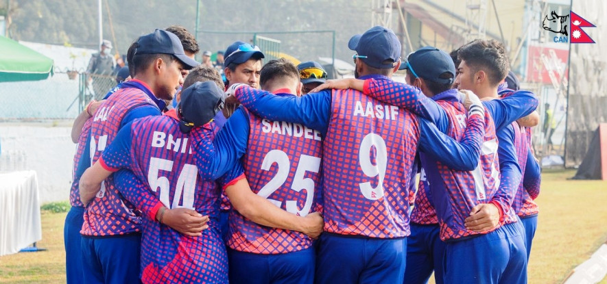 त्रिकोणात्मक सिरिजका लागि यूएईको टोली घोषणा