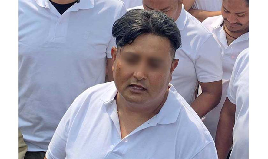 दुर्गा प्रसाईं समूहको कालोमोसो अभियानका संयोजक शम्भु थापा पक्राउ