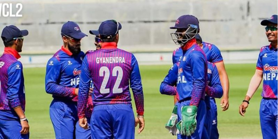 जिम्बावेविरूद्ध पहिले ब्याटिङ गर्दै नेपाल