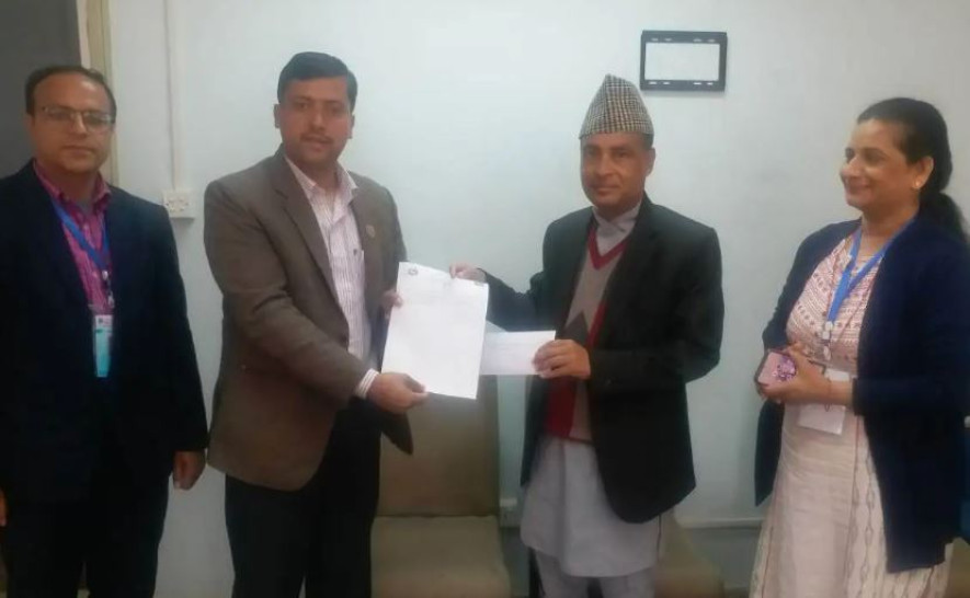 राष्ट्रपति पदका नेकपा एमाले उम्मेदवार नेम्वाङको १६ हजार ५०० रुपैयाँ खर्च