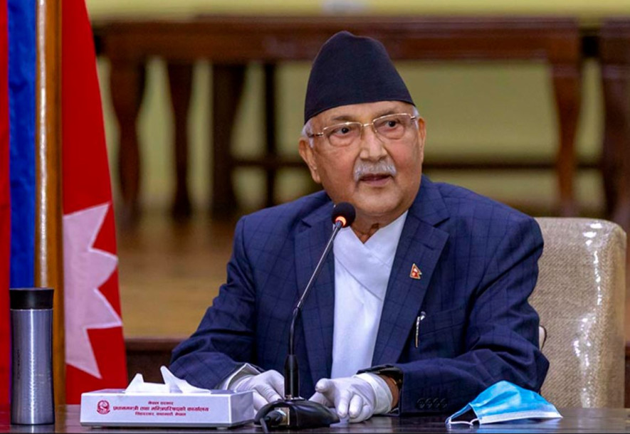 नेपाली क्रिकेट टोलीलाई ओलीले दिए जितकाे शुभकामना