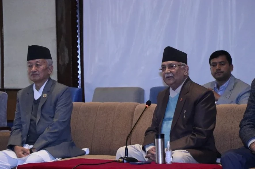 नेकपा एमाले अध्यक्ष ओलीले अहिले भ्रष्टाचार मौलाएको टिप्पणी
