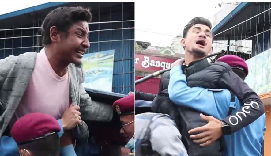 प्रधानमन्त्री दाहालविरूद्ध नाराबाजी गर्ने ३ जना धरौटी बुझाएर छुटे