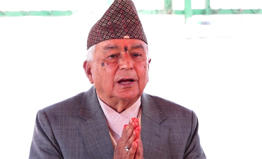राष्ट्रियसभा अध्यक्षले लिए राष्ट्रपतिलाई भेटेर स्वास्थ्य अवस्थाबारे जानकारी