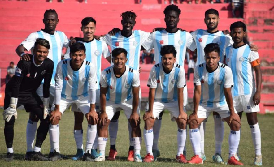 २-० गोल अन्तरले फ्रेन्ड्सलाई हराउँदै मनाङ शीर्ष स्थानमा