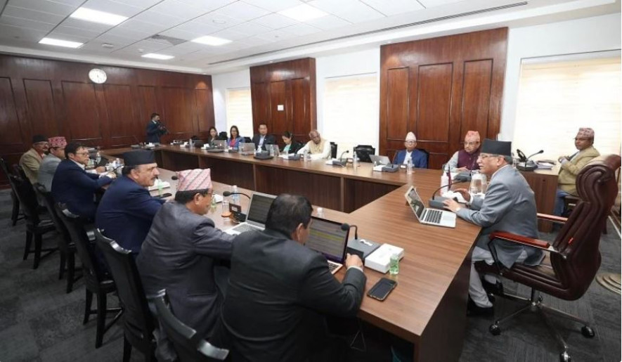मन्त्रिपरिषद्काे बैठक सिंहदरबारमा जारी