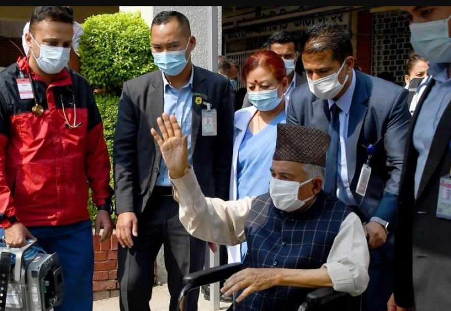 राष्ट्रपति रामचन्द्र पौडेल थप उपचारका लागि भारत प्रस्थान