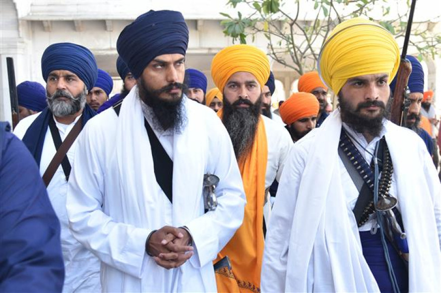 खालिस्तानी नेता अमृतपाल सिंह पञ्जावमा पक्राउ