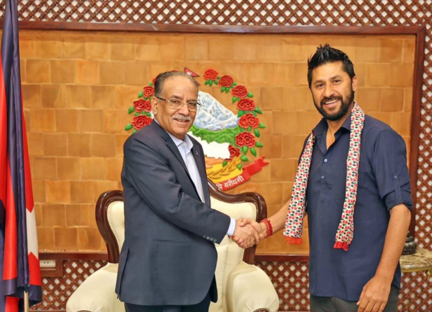केन्द्रीय समिति बैठकको पूर्वसन्ध्यामा रविले भेटे प्रधानमन्त्री