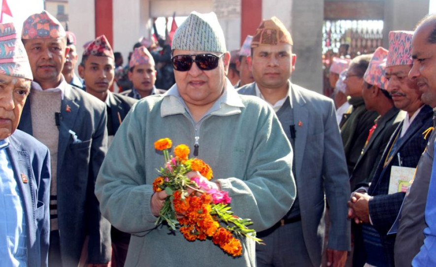 पूर्व राजा ज्ञानेन्द्र शाहले जुम्लामा हुने अभिनन्दन कार्यक्रमलाई सम्बोधन गर्ने