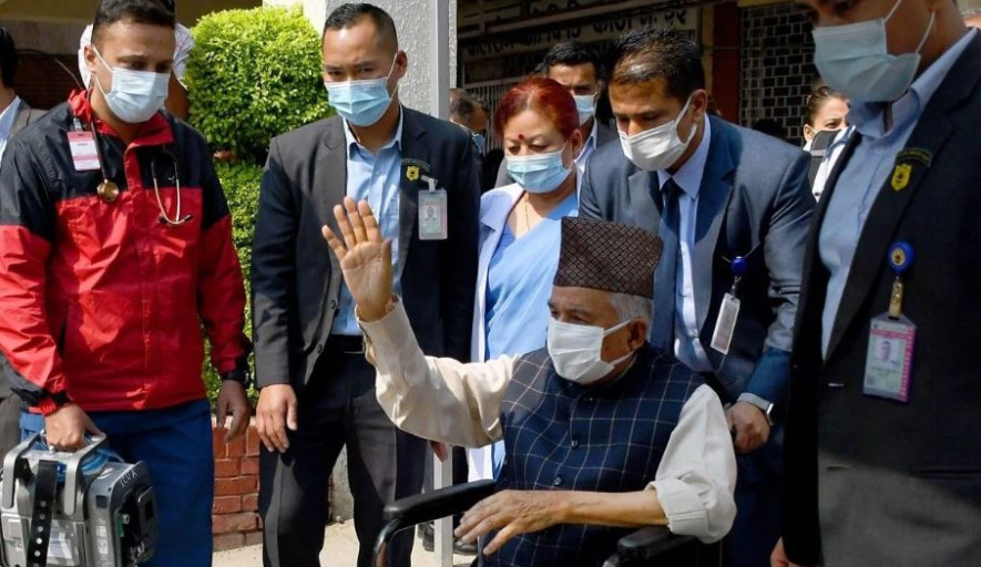 उपचारका क्रममा भएको खर्च राष्ट्रपति आफैँले बेहोर्ने