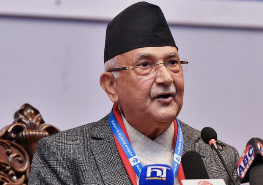 टोपबहादुर रायमाझी मेरो सम्पर्कमा हुनुहुन्न- ओली