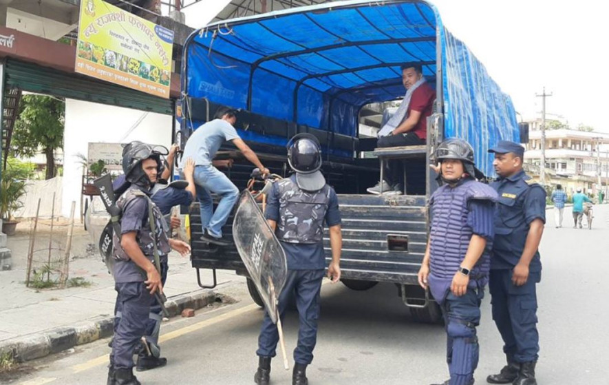 कोशी प्रदेश सभा क्षेत्रमा कडा सुरक्षा, १७ जना आन्दोलनकारी पक्राउ