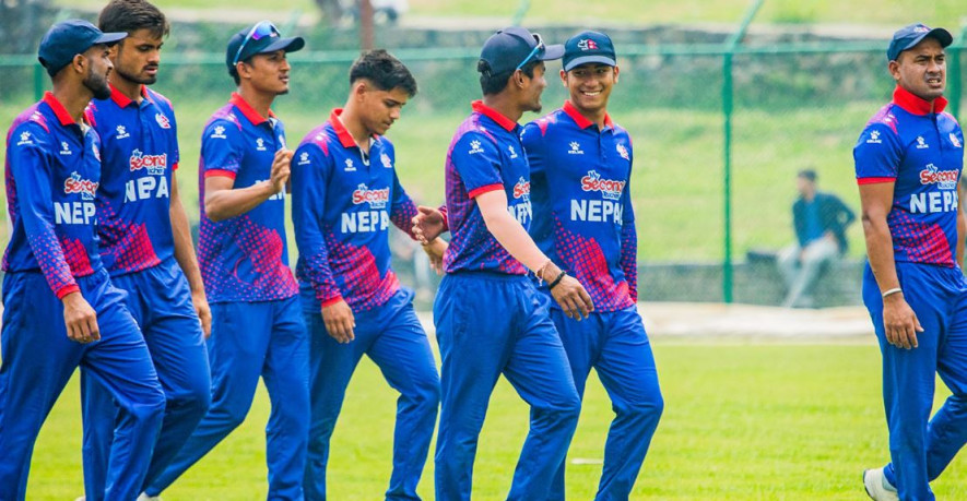 नेपालले युएईलाई दियो २७७ रनको लक्ष्य