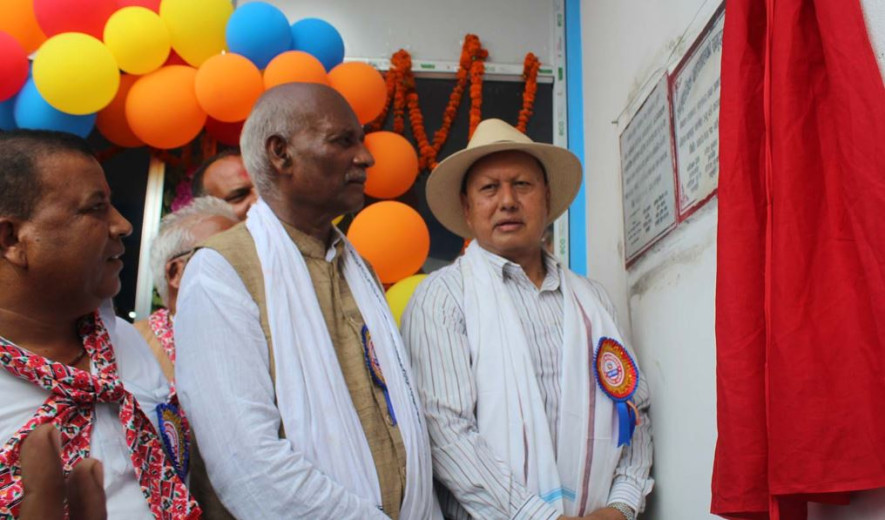 सर्लाहीको कौडेनामा १५ शय्याको सामुदायिक अस्पताल उद्घाटन