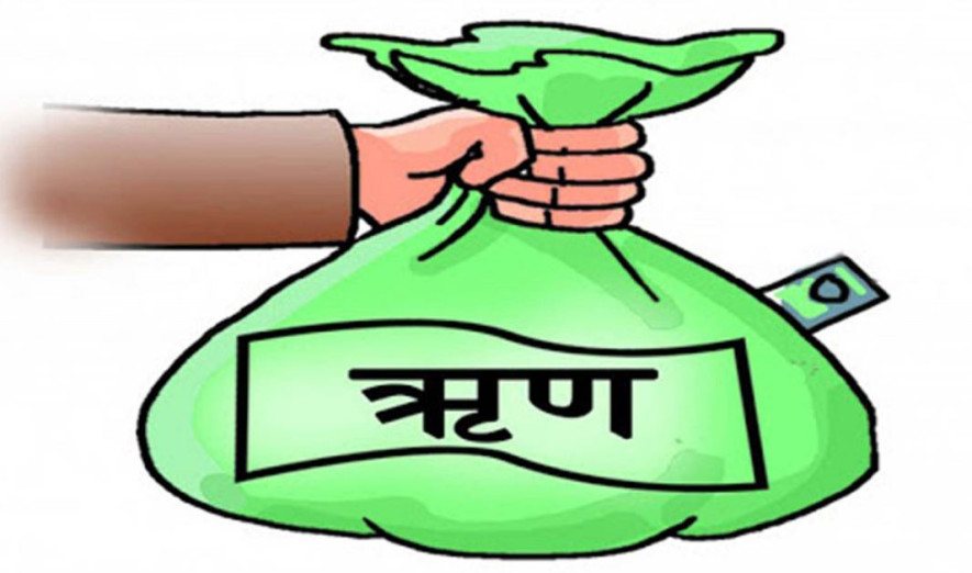 नेपालको  ऋण पछिल्लो पाँच वर्षमा दोब्बर भन्दा धेरै