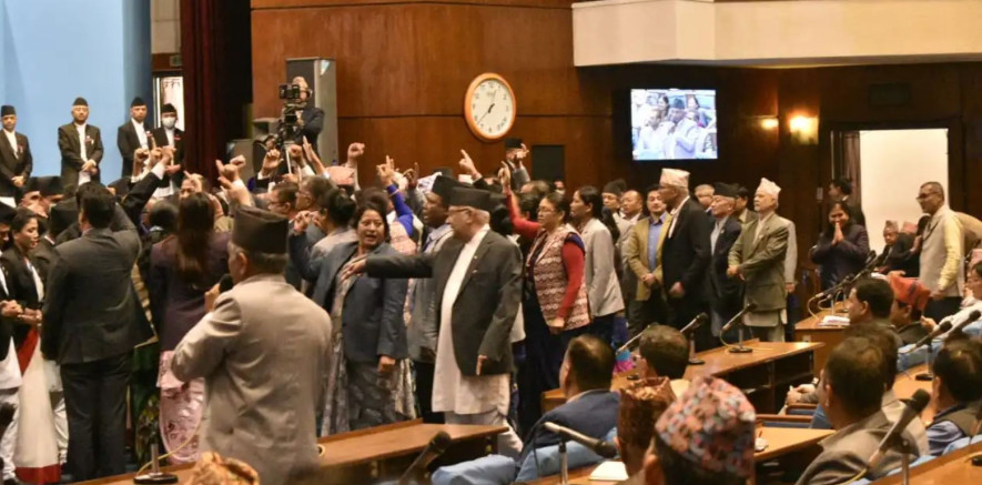 एमालेद्वारा आजपनि प्रतिनिधि सभाको बैठक अवरुद्ध
