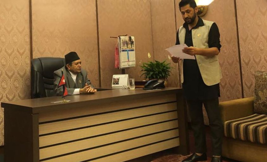 संसद अवरुद्ध भएको दिनको सेवा सुविधा नलिने रास्वपा सांसदहरुको घोषणा