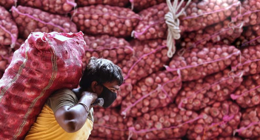 भारतले लगायो प्याज निर्यातमा ४० प्रतिशत महसुल