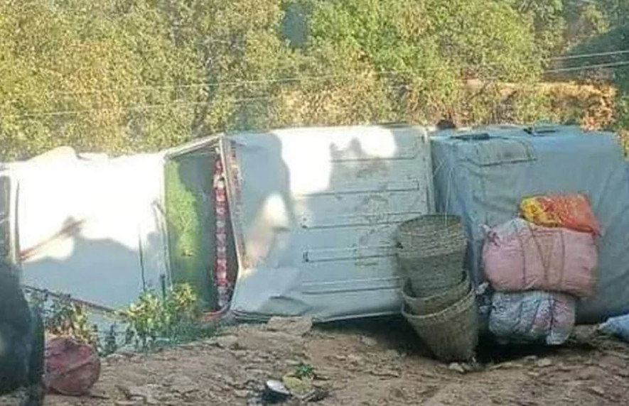 जीप दुर्घटना हुँदा एक जनाको मृत्यु, पाँच घाइते