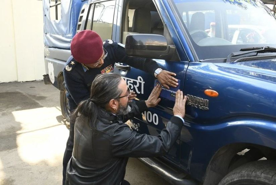 सीआरभी भ्यानको ट्रयाकिङका लागि उपकरण जडान