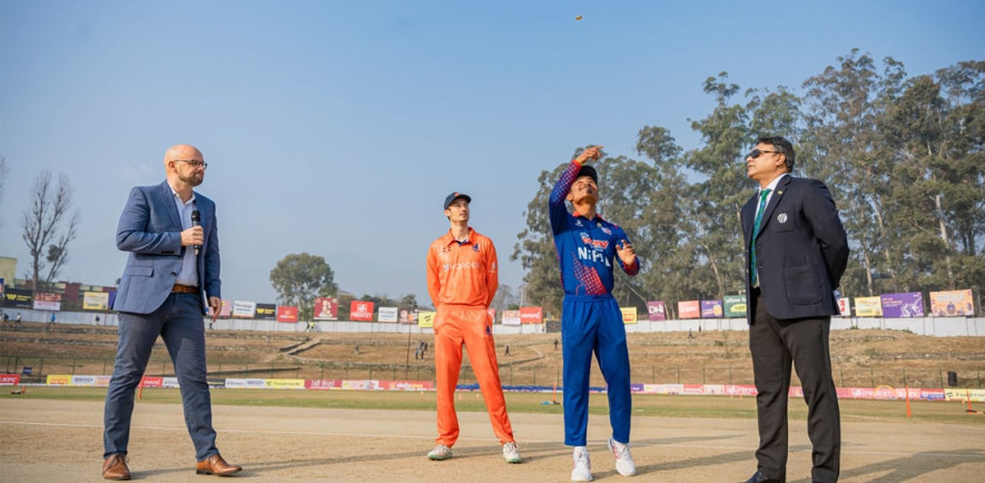 नेदरल्यान्डविरुद्ध फिल्डिङ गर्दै नेपाल, दिपेन्द्रको ‘कमब्याक’