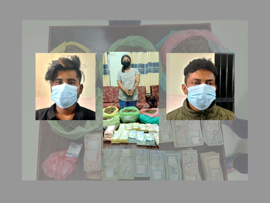 लागूपदार्थ र नगदसहित ४ जना पक्राउ