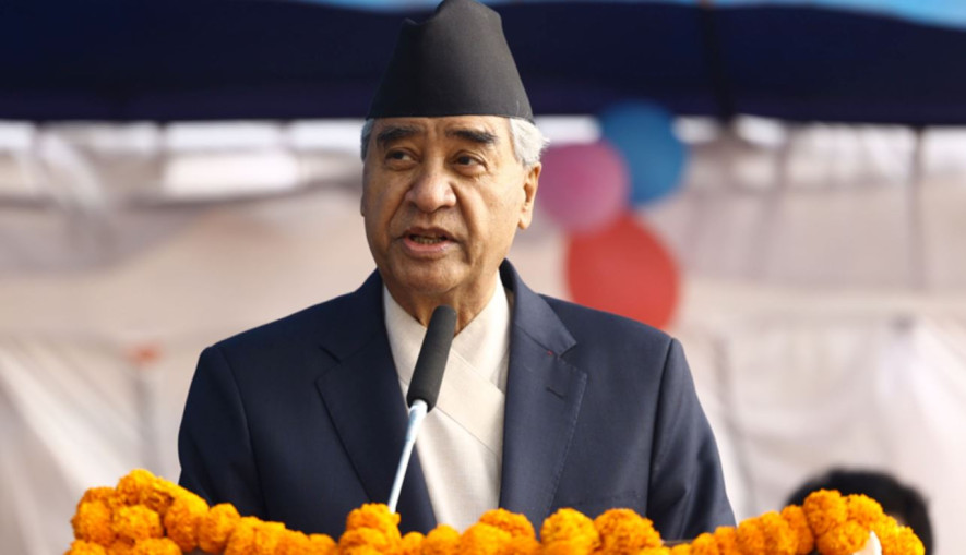 नयाँ वर्षमा  शेरबहादुर देउवाकाे  शुभकामना - ‘आर्थिक विकास र समृद्धिको लागि दलगत स्वार्थ र सिमाभन्दा माथि उठेर एकतावद्ध हुनुपर्छ’