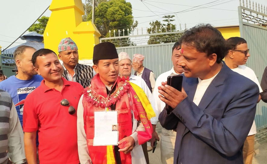 सुहाङलाई डम्बरको बधाई - ‘विकासका लागि विजय सार्थक रहोस’