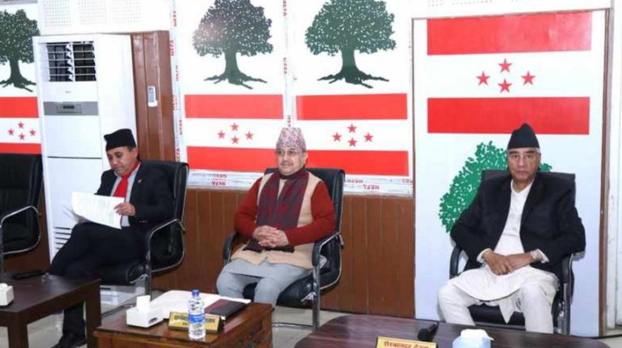 कांग्रेस संसदीय दलको बैठक बस्दै