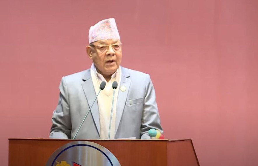 वामदेवले राष्ट्रिय सभामा भने- खिचडी राजनीति गर्ने कांग्रेस–एमालेको परिपाटीलाई बहिष्कार गरौं