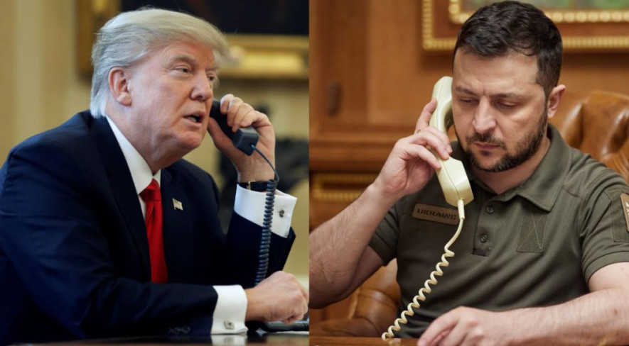 ह्वाइट हाउसमा भएको भनाभन पछि पहिलो पटक ट्रम्प-जेलेन्स्कीबीच एक घन्टा वार्ता