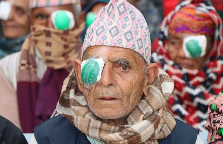 भारत, बङ्गलादेश र भुटानका आँखाका बिरामी उपचार गर्न नेपालमा