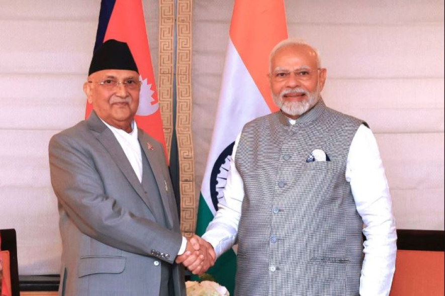 प्रधानमन्त्री ओली र भारतीय प्रधानमन्त्री मोदीबीच भोलि अपराह्न भेटवार्ता हुने