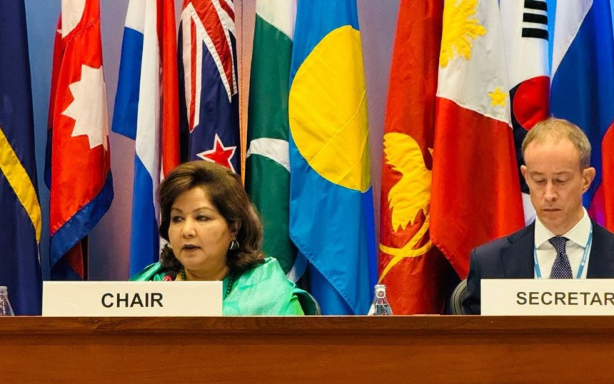 हाम्रा सहर र समुदाय जलवायुजन्य विपद्को जोखिममा छन्: परराष्ट्र मन्त्री राणा