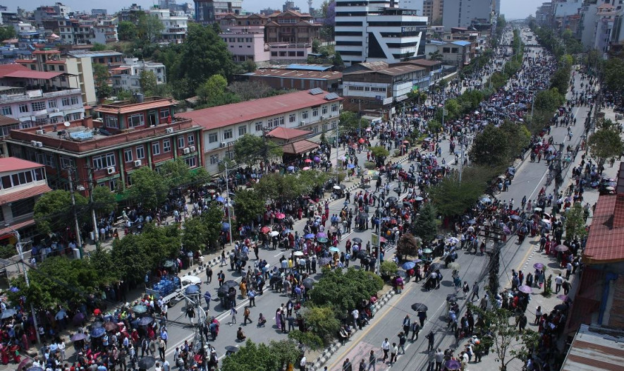 शिक्षक आन्दोलनमा नारा- ओइ सरकार ओइ, शिक्षा मन्त्री खोइ?