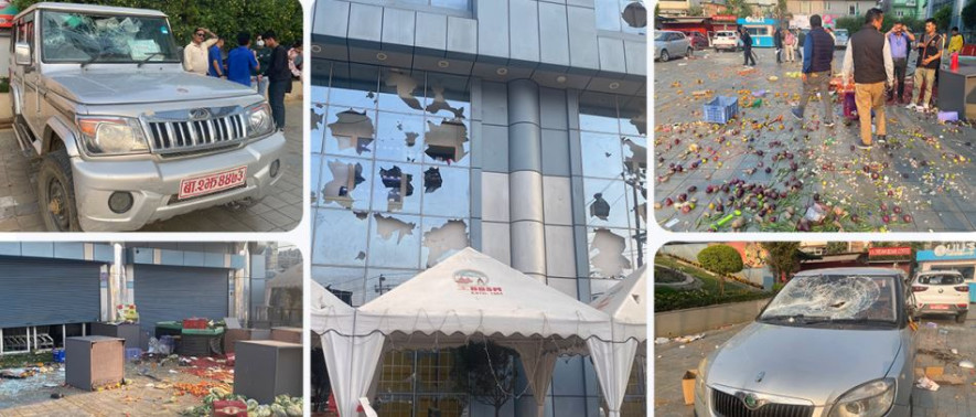 भाटभटेनी तोडफोडमा संलग्न ११ जनाविरुद्ध छुट्टै मुद्दा